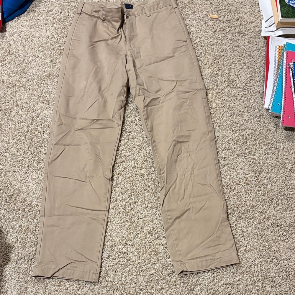 Lands' End Men's Tan Chinos